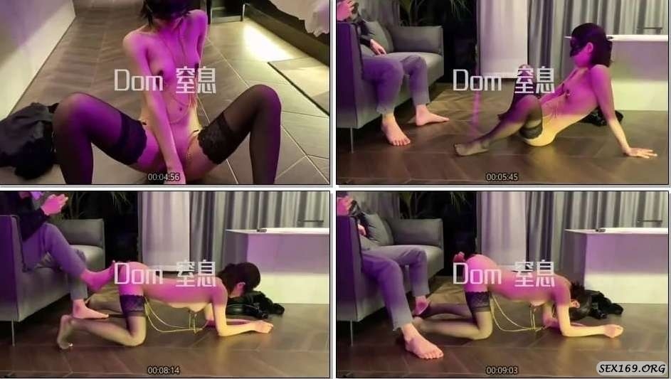 推特DOM-窒息 咖啡店女老闆反差婊sub 在主人面前極度淫賤表演自慰插逼