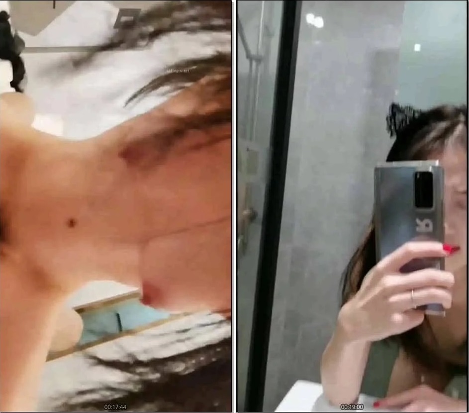 Baidu cloud leaks out mobile phone record life of Hangzhou college students beauty Li Ziyue and live-in boyfriend pop, handheld close-up shooting close-up of sexual organs