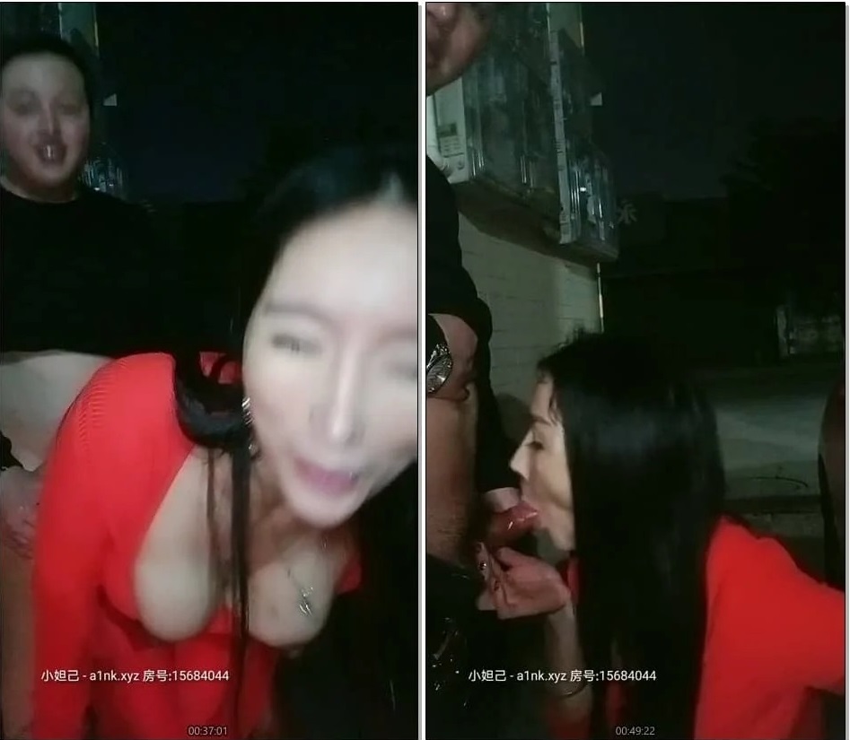 The best figure sister Yu [Outdoor slut in the well] Hooked up with fans in the parking lot at midnight, secretly fucked and fucked on the roadside, it was so exciting, and then fucked again when I got home