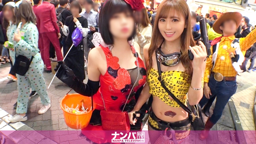 200GANA-2198 Shibuya Halloween was a big hit again this year! Erotic police with good mood, good face, and good body(?) They are taken to a hotel for a photo session! Even if it's a little bit forceful, it's allowed just for tonight! Come on, come on...