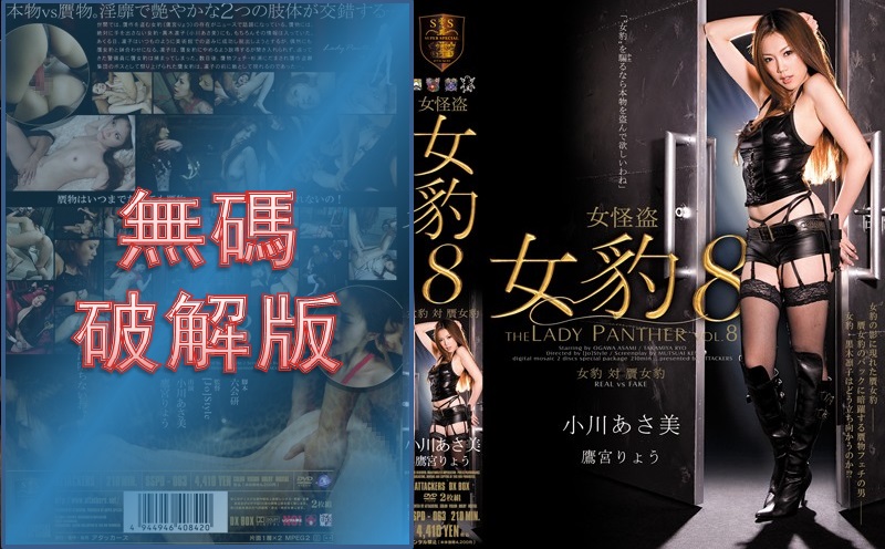 【馬賽克破壞】SSPD-063 女怪盜女豹8 女豹VS假女豹