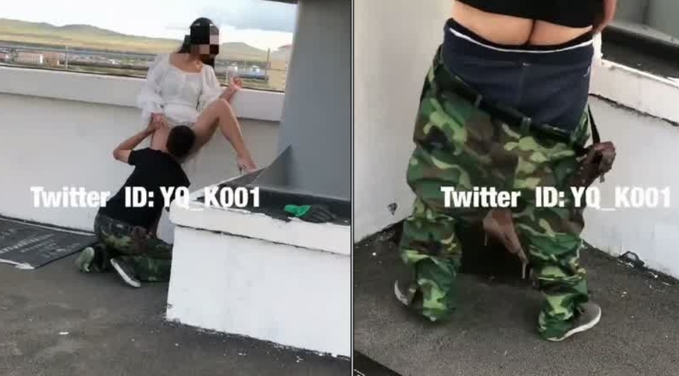 [The latest ❤️ sex leaks] Twitter cuckold god YQ not out of the new work ❤️ lewd slut wife gym roof seducing fitness trainer kneeling back into the sprint HD 1080P