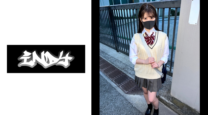 534IND-140 *School Identification [Personal Photography] School Uniform Girl at the End of Class (3) - Directly in front of the School Gate _P-activities by showing her face and presses Nakadashi to a beautiful little girl who will end her life if she ...