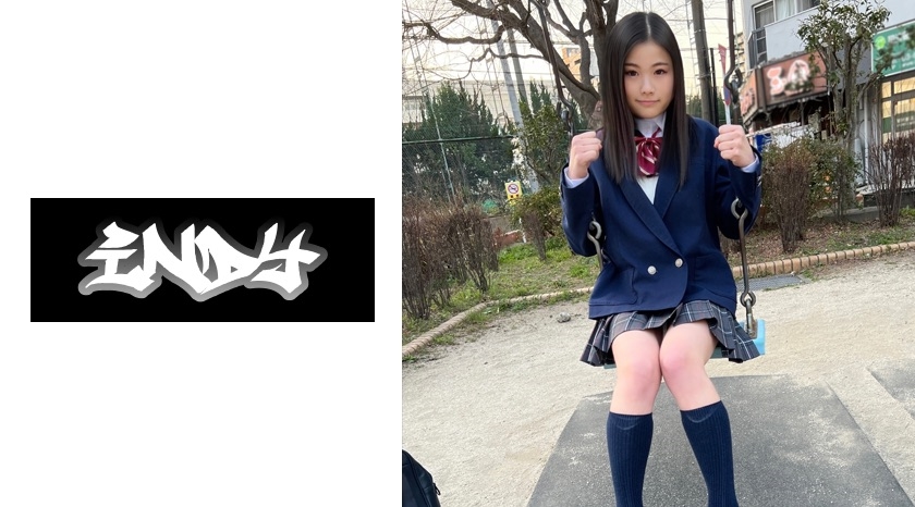 534POK-058 Face Exposure [Personal Photography] Very Rare _Same Sex with School Uniform Girl in Black Pantyhose_ Beautiful Legs Girl I Met on SNS